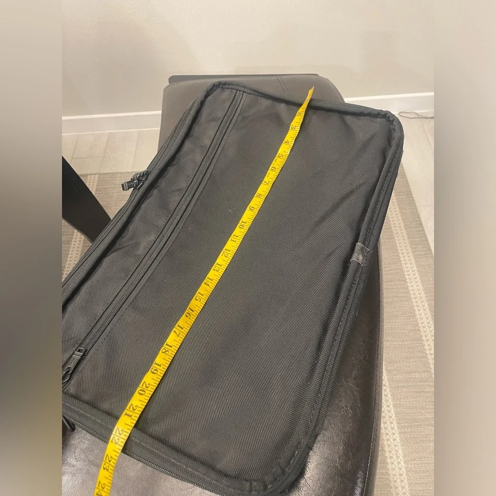 TUMI made in USA ballistic carryon large bag. Missing shoulder strap